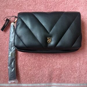 Victoria's Secret Phone Quilt V Design Wristlet Wallet & Clutch
